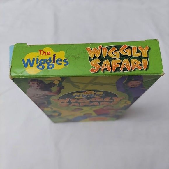 The Wiggles Wiggly Safari VHS 2006 Vintage Kid Show Steve Irwin Crocodile Hunter - Picture 5 of 6